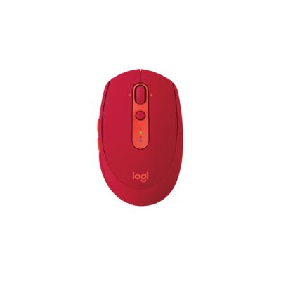 Ratón Inalámbrico por Bluetooth/ 2.4GHz Logitech M590 Rubí/