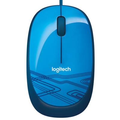 Ratón Logitech M105/ Hasta 1000 DPI/ Azul