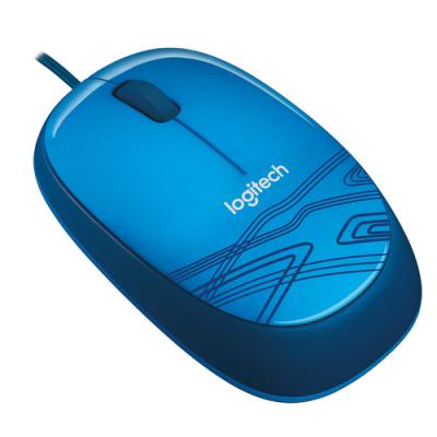 Ratón Logitech M105/ Hasta 1000 DPI/ Azul