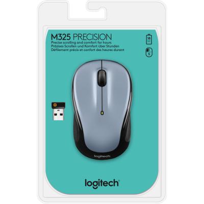 Ratón Inalámbrico Logitech M325/ Hasta 1000 DPI/ Gris