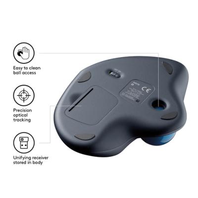 Ratón Trackball Inalámbrico Logitech M570/ Hasta 540 DPI