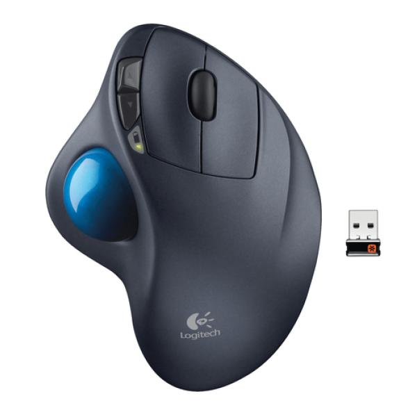 Ratón Trackball Inalámbrico Logitech M570 V2/ Hasta 540 DPI