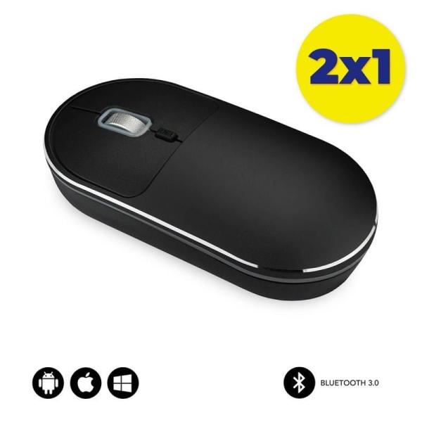 Promocion 2x1 Ratón Inalámbrico por Bluetooth Subblim Excellent/ Hasta 1600 DPI