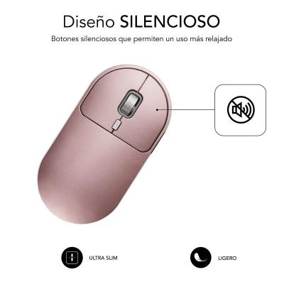 Ratón Inalámbrico por Bluetooth Subblim Excellent/ Hasta 1600