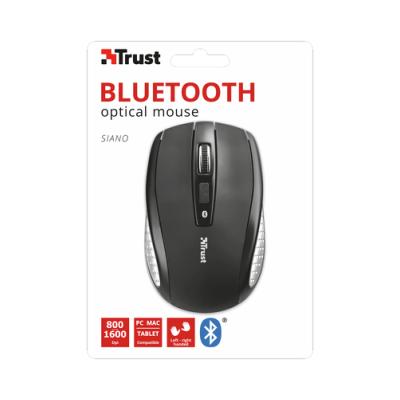 Ratón Inalámbrico por Bluetooth Trust Siano/ Hasta 1600 DPI