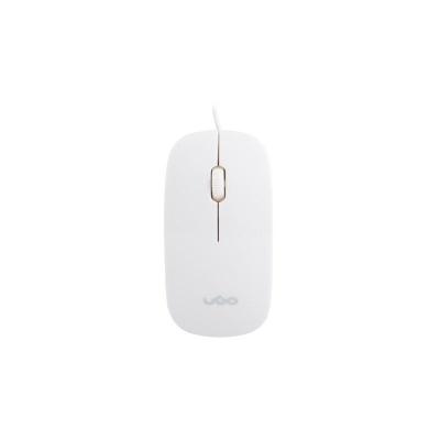 RATÓN CON CABLE UGO OFFICE MY-06 WHITE - 1200DPI - 3 BOTONES -