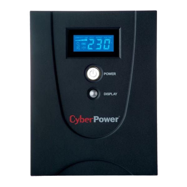 SAI Línea Interactiva Cyberpower VALUE1200ELCD/ 1200VA-720W/ 6 Salidas/ Formato Bloque