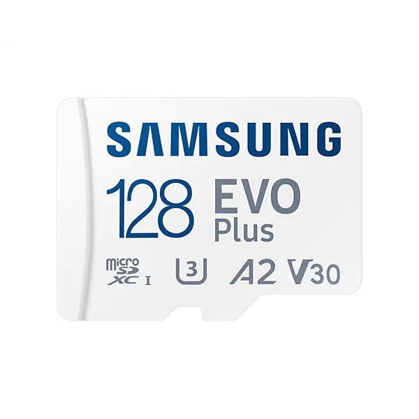 Tarjeta de Memoria Samsung EVO Plus 2021 128GB microSD XC con Adaptador/ Clase 10/ 130MBs