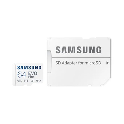 Tarjeta de Memoria Samsung EVO Plus 2021 64GB microSD XC con