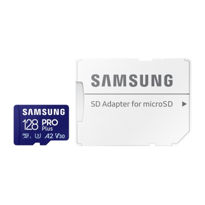 Tarjeta de Memoria Samsung PRO Plus 2023 128GB microSD XC/