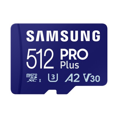 Tarjeta de Memoria Samsung PRO Plus 2023 512GB microSD XC/