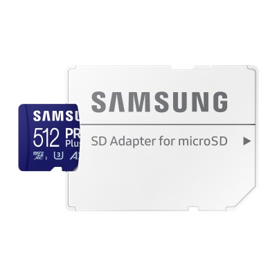 Tarjeta de Memoria Samsung PRO Plus 2023 512GB microSD XC/