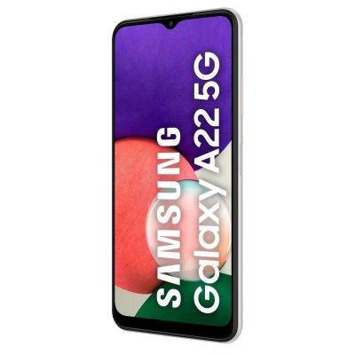 Smartphone Samsung Galaxy A22 4GB/ 64GB/ 6.6'/ 5G/ Blanco