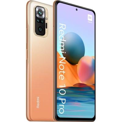 Smartphone Xiaomi Redmi Note 10 Pro 8GB/ 128GB/ 6.67'/ Bronce