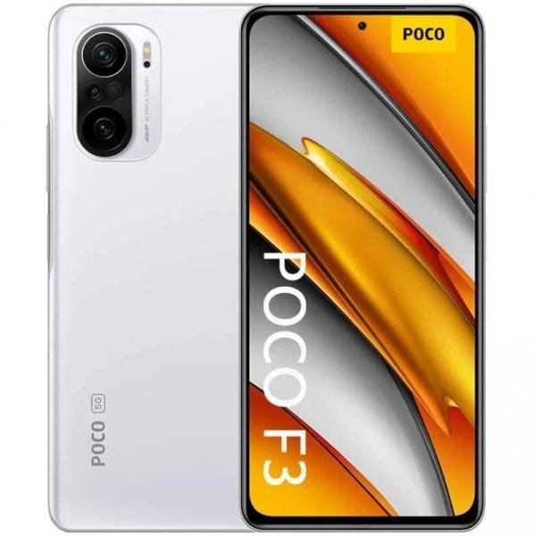 Smartphone Xiaomi PocoPhone F3 NFC 8GB/ 256GB/ 6.67'/ 5G/ Blanco Ártico