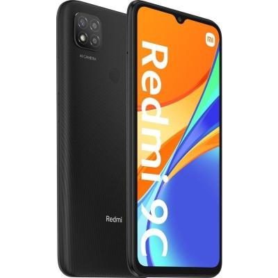 Smartphone Xiaomi Redmi 9C 3GB/ 64GB/ 6.53'/ Gris Medianoche