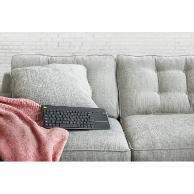 Teclado para Smart TV Logitech Wireless Touch K400 Plus