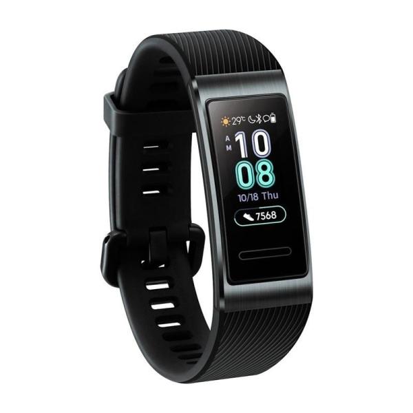 PULSERA CUANTIFICADORA HUAWEI BAND 3 PRO BLACK - PANTALLA 2.4CM - BAT 100MAH - BT4.2 - GPS - FRECUENCIA CARDIACA - RESISTENTE AL