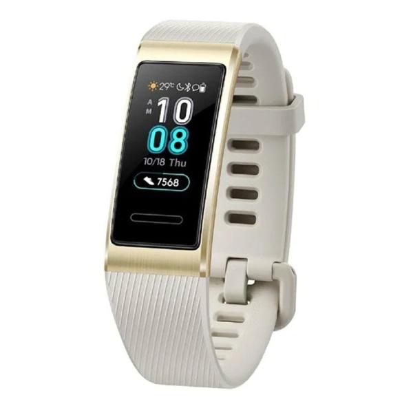 PULSERA CUANTIFICADORA HUAWEI BAND 3 PRO GOLD - PANTALLA 2.4CM - BAT 100MAH - BT4.2 - GPS - FRECUENCIA CARDIACA - RESISTENTE AL 