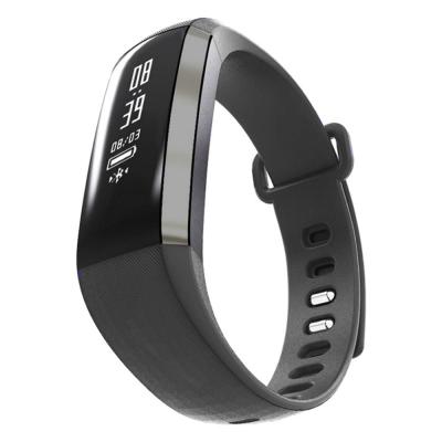 PULSERA CUANTIFICADORA LEOTEC FITNESS HEALTH GRIS - PANTALLA