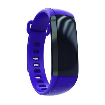 PULSERA CUANTIFICADORA LEOTEC FITNESS HEALTH VIOLETA - PANTALLA