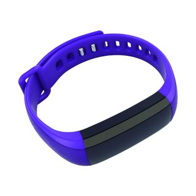 PULSERA CUANTIFICADORA LEOTEC FITNESS HEALTH VIOLETA - PANTALLA