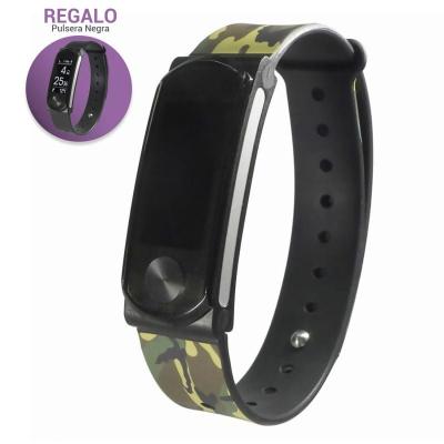 PULSERA LEOTEC SMARTBAND COOL HR MILITAR - PANTALLA 2.4CM -