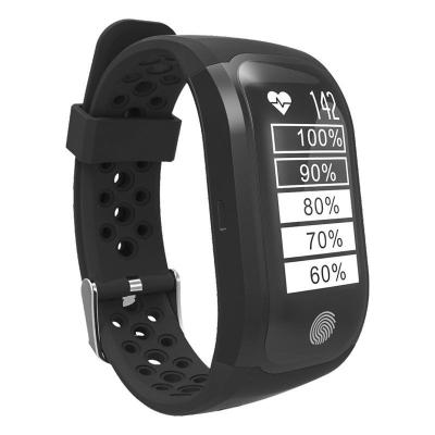 PULSERA LEOTEC GPS TRAINING BAND NEGRA - PANTALLA OLED 2.8CM -