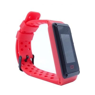 PULSERA CUANTIFICADORA LEOTEC FUNNY BAND RED - PANTALLA COLOR