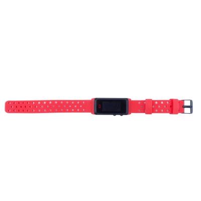 PULSERA CUANTIFICADORA LEOTEC FUNNY BAND RED - PANTALLA COLOR