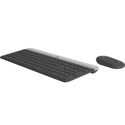 Teclado y Ratón Inalámbricos Logitech Slim Combo MK470