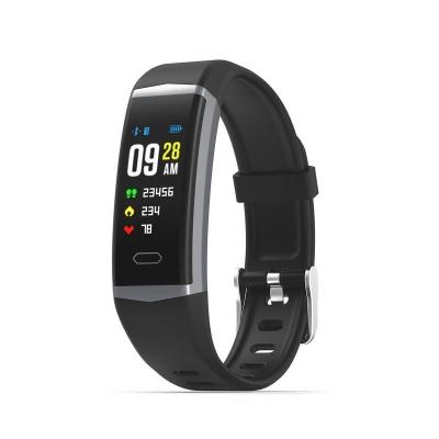 PULSERA DE ACTIVIDAD MUVIT IO SPORT AQUA NEGRA - PANTALLA LCD