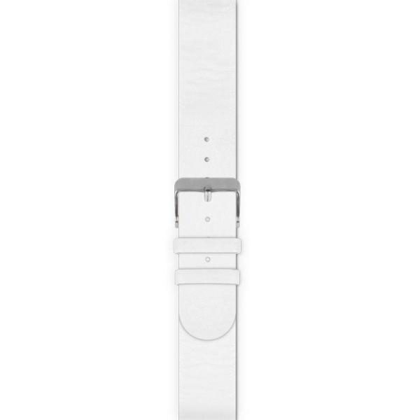 CORREA DE CUERO SPC SMARTEE LEATHER BRACELET BLANCO - COLOR MATE - HEBILLA CLÁSICA - COMPATIBLE CON LOS RELOJES 9611 SLIM Y 9609