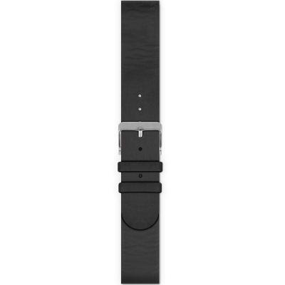 Correa de Cuero para SPC Smartee Bracelet/ Negro Mate