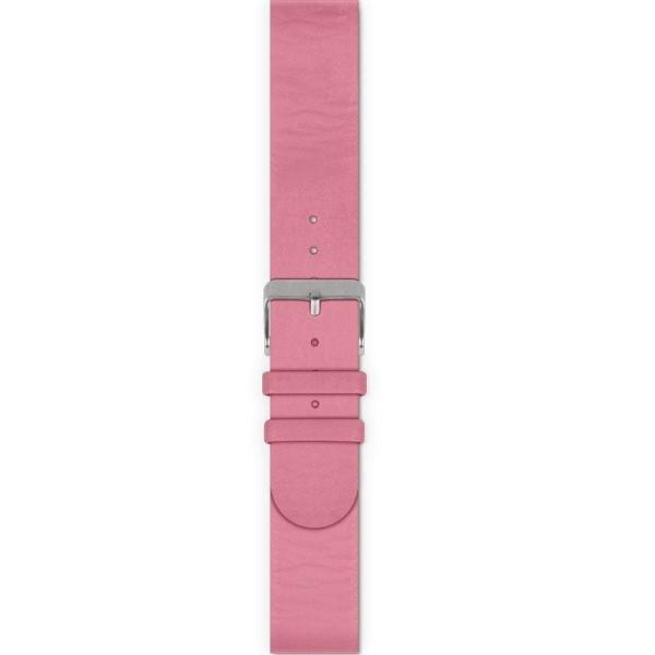 CORREA DE CUERO SPC SMARTEE LEATHER BRACELET ROSA - COLOR MATE - HEBILLA CLÁSICA - COMPATIBLE CON LOS RELOJES 9611 SLIM Y 9609 C