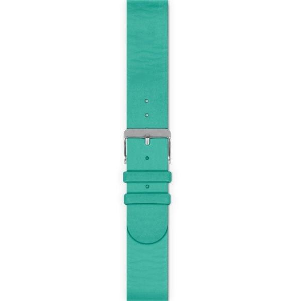 CORREA DE CUERO SPC SMARTEE LEATHER BRACELET VERDE - COLOR MATE - HEBILLA CLÁSICA - COMPATIBLE CON LOS RELOJES 9611 SLIM Y 9609 