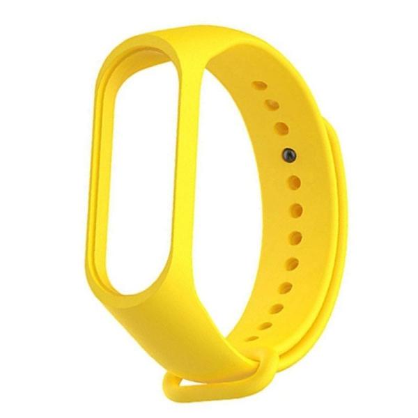 CORREA XIAOMI MI BAND 3 SILICONA AMARILLO