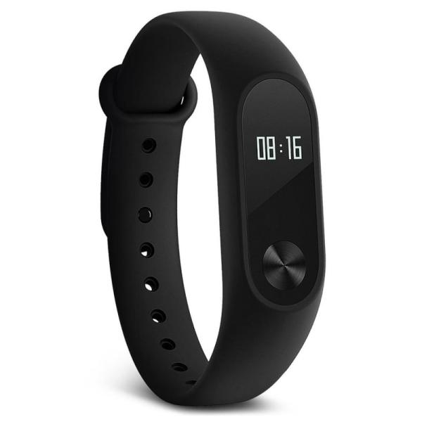 PULSERA CUANTIFICADORA XIAOMI MI BAND 2 NEGRO - PANTALLA 1.06CM - BAT LITIO - BT 4.0 - PASOS/RITMO CARDIACO/TIEMPO DE ACTIVIDAD 