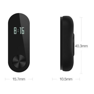 PULSERA CUANTIFICADORA XIAOMI MI BAND 2 NEGRO - PANTALLA 1.06CM