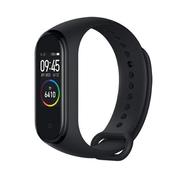 PULSERA CUANTIFICADORA XIAOMI MI SMART BAND 4 NEGRA - PANTALLA COLOR 2.4CM - BAT 135MAH - BT 5.0 - FRECUENCIA CARDIACA - NOTIFIC