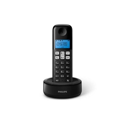 Teléfono Inalámbrico Philips D1611B/34/ Negro