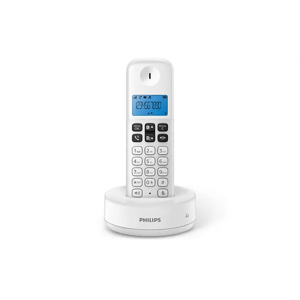 Teléfono Inalámbrico Philips D1611W/34/ Blanco