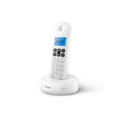 Teléfono Inalámbrico Philips D1611W/34/ Blanco