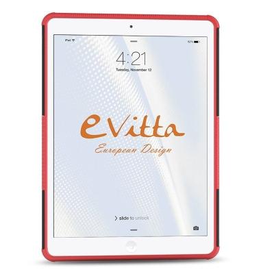 FUNDA E-VITTA RUGGED RED - PARA IPAD 2017-2018 - POSICIÓN STAND