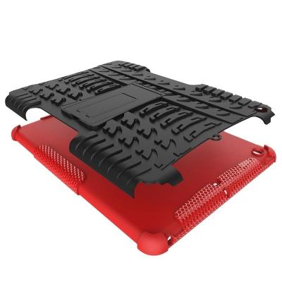 FUNDA E-VITTA RUGGED RED - PARA IPAD 2017-2018 - POSICIÓN STAND