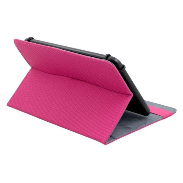 FUNDA UNIVERSAL E-VITTA STAND 2P UNIVERSAL PINK PARA TABLET 9.7-10.1'/24.6-25.6CM - FIJACIÓN MOLDES DE PLÁSTICO - 2 POSICIONES -