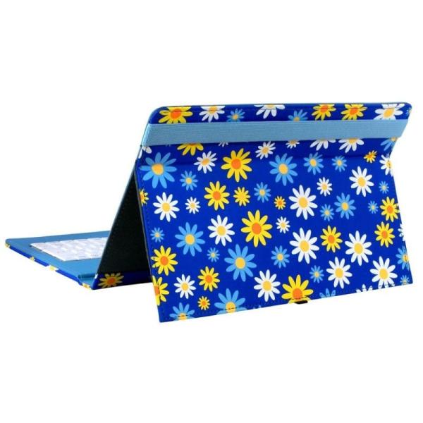 Funda con Teclado E-Vitta Daisies para Tablets de 10.1'