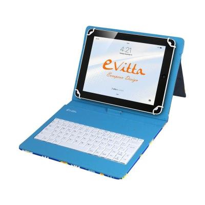 Funda con Teclado E-Vitta Daisies para Tablets de 10.1'