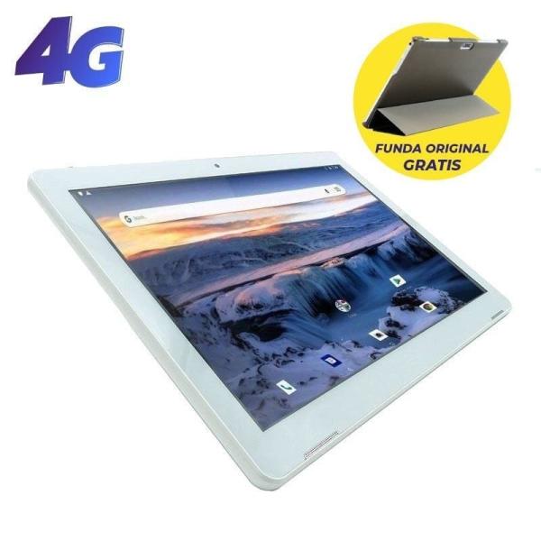 Tablet Innjoo Superb Plus 10.1'/ 3GB/ 32GB/ 4G/ Blanca + Funda Innjoo Original