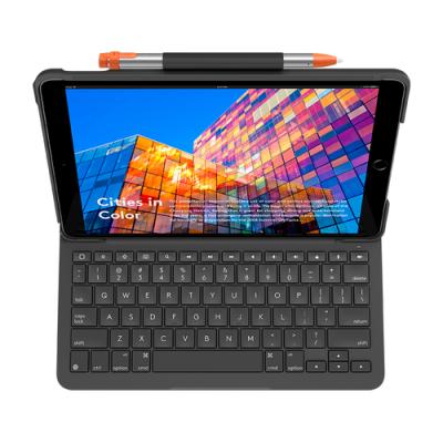 Funda con Teclado Logitech SLIM Folio para Tablets Apple Ipad